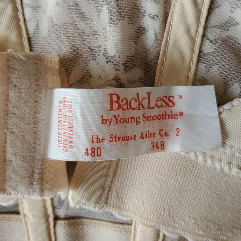 Backless True Vintage Underwire Corset/Bustier - image 4